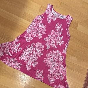 CROFT & BARROW large/petite sleeveless scoop neck dress